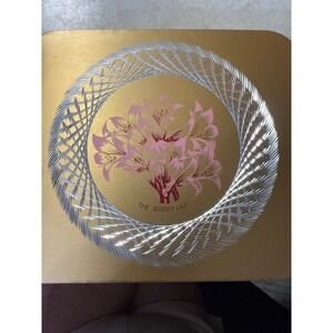 Rare Vintage Mid-Century Conrad Cristillium Square Hotplates/Trivets 6